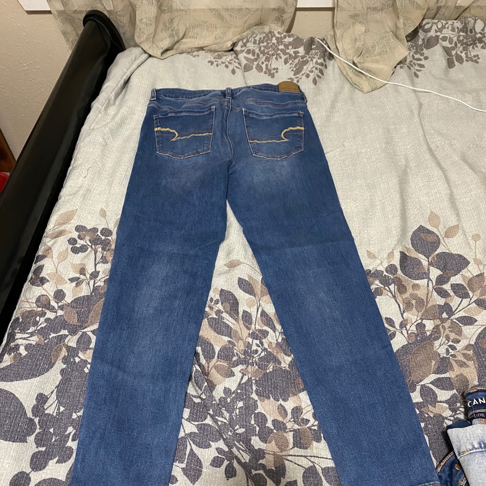 America eagle Skinny short ankle jeans